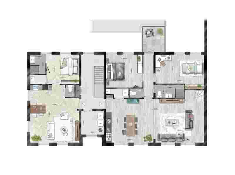 image Appartement_Type N - O_bn 27-28_VD